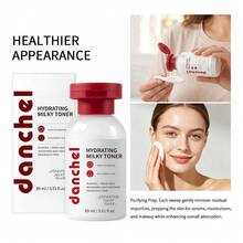 danche Toner Wajah Lembut dan Melembapkan dengan Tekstur Susu Krim, Nyaman di Kulit, Toner Serbaguna untuk Membersihkan dan Pra-Perawatan, Diperkaya dengan Ekstrak Botanikal dan Bahan Pelembap untuk Perawatan Wajah Sepanjang Musim - Putih - View 13