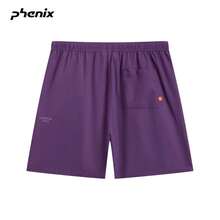 Phenix Casual Solid Color Shorts Unisex 2026SS New Antibacterial Comfortable Breathable Sports Pants - Roland Purple - View 2