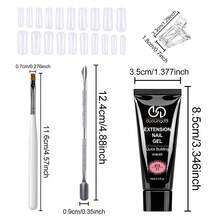 One-Piece Gel Manicure Enhancement Set, Including Sliding Nail Polish, Double-Layer Nails, And Nail Clips. Suitable For Multi-Layer Gel Manicure Sets, It Is Ideal For Beginners To Use And Allows You To Experience Doing Your Own Manicure At Home. - Multicolor - View 5