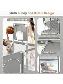 Baby Playards - Light Grey - View 5