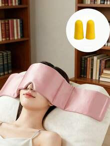 3pcs Weighted Velvet Eye Mask Set: Relieves Eye Fatigue. Made Of Lightweight And Breathable Material, Effectively Blocks Light. Perfect For Students, Office Workers And Travelers. Whether For Napping, Nighttime Rest, Home Relaxation Or Long-Distance Travel, It's An Excellent Choice. Absolutely A High-Quality Product To Improve Sleep Quality. - Multicolor - View 14