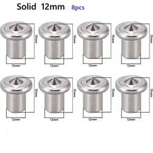 4/8pcs 6/8/10/12mm Panel Furniture Positioning Carpentry Dowel Tips Round Log Pin DIY Locator Center Punching Accessories - A - View 18
