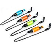 4 Pcs Carp Fishing Bite Indicator Set Sensitive Swinger Auxiliary Tool With Metal Adjustable Chain Openable Head (Blue/Orange/Green/Red) Gifts For Men - CFA007 - View 4