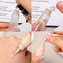 10pcs Travel Portable Squeeze Bottles, Suitable For Foundation And Lotion - 10ml/0.34oz Teardrop Shaped Mouth, Fragrance-Free Plastic Material, Hand Wash Only, Travel Bottle Set - View 6