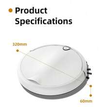 Fully Automatic Smart Robot Vacuum Cleaner, High-Efficiency Vacuum Designed For Home Use, Combines Sweeping, Suction, And Mopping Functions In One, Comprehensive Cleaning For Home Environment. Equipped With Advanced Smart Navigation System, Precisely Plans Cleaning Routes, Automatically Avoids Obstacles, Powerful Suction Combined With Smart Mopping, Easily Handles Various Floor Stains. Suitable For Hard Floors, Carpets And Other Multiple Scenarios - Multicolor - View 10