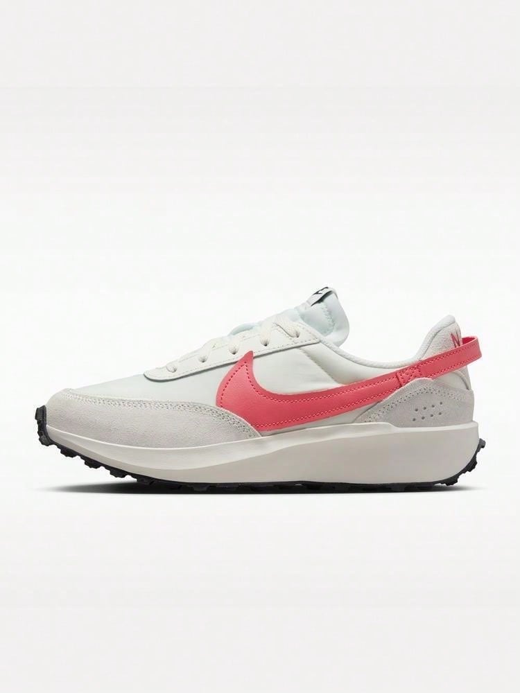 Women's Nike Waffle Debut Low-Top Athletic Casual Shoes DH9523-108 - Baby Pink - View 1