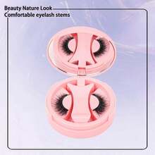 1pc Magnetic False Eyelash Storage Box, Reusable, Suitable For Beginners - Multicolor - View 5