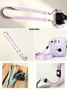 Camera Shoulder Strap Lanyard For Instant Camera DSLR Mirrorless Wrist Strap Crossbody Minimalist Pressure-Relieving Adjustable Digital Accessories - View 8