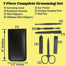 Manicure & Pedicure Kits - Black - View 4