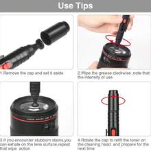 7-In-1 Camera Sensor Cleaning Kit, Air Blower, Lens Pen, Cleaning Cloth, Sensor Cleaning Swabs And Empty Spray Bottle, Suitable For Digital Mirrorless Cameras, Lenses, Laptop Screens And Keyboards, Suitable For DSLR Camera Cleaning Supplies - View 2