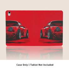 跑車 UV 印刷平面圖案，相容於 保護殼 /Matepad 11.5 2025/Matepad SE 11inch/Honor 平板保護殼/Honor9/10/X8A/ Pad SE 11inch(2023)/ Pad 2/ A9 等/ 11th Gen A16 保護殼 - 款式7 - 查看 2