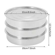 YUNRUX Stackable Stainless Steel Seed Germination Kit, Seed Germination Kit, Stainless Steel Seed Germination Tray - B - 查看 2