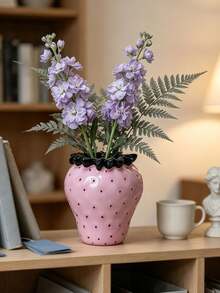 1件創意草莓樹脂花瓶－桌面與辦公室水果裝飾，可愛家居飾品 | 家居裝飾、房間裝飾、波希米亞風裝飾、桌面裝飾、可愛收藏品、獨特禮物 - 新款 - 查看 7