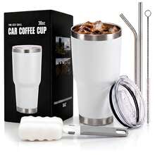 Vacuum Flasks & Thermoses - White - View 9