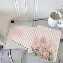 1件書本式支架保護平板電腦保護殼，相容 A16 2025、 Galaxy Tab S9 FE/S8 Plus/S7/S10、OPPO Pad、 MatePad、Vivo Pad、Honor Pad、Xiaoxin Pad - 彩色 - 查看 2