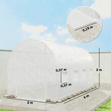 Plant Covers - White + POLYETHYLENE - View 5
