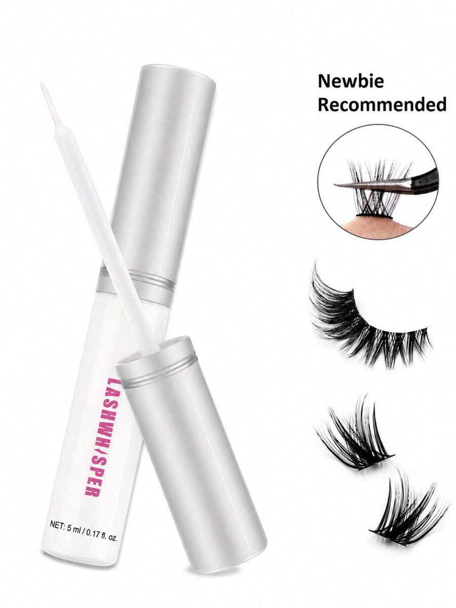 3Pcs 15ml Lash Glue False Eyelash Adhesive For Individual And Cluster Lashes - View 1