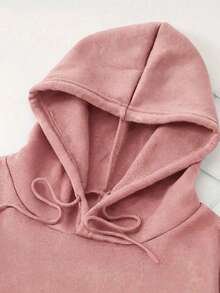 Women Sweatshirts & Hoodies - 粉色 - 查看 3