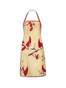 4 Pcs Christmas Cartoon Character Print Apron Set, Penguin Santa Snowman Elf Pattern Kitchen Cooking Baking Aprons For Holiday Party Home Decoration - Multicolor - View 7