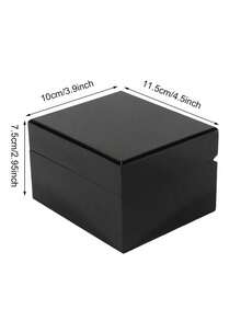 Single Walnut Wooden Watch Box Watch Storage Travel Case Organizer For Men And Women Wristwatch Display Box Holder - Multicolor - View 2