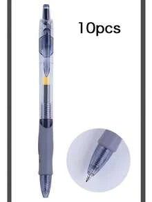 Retractable Gel Ink Ballpoint Pen Set Black/Red/Blue Ink Ballpoint Pens Black Exam Use Suitable For School, Office And Home Business Back To School - Sets - View 11
