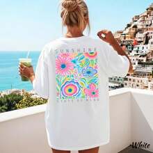Women T-Shirts - 白色 - 查看 7