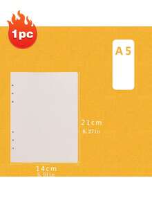 1pc/2pcs A4 A5 A6 A7 Refill Ruled Paper, White/Brown Replaceable Paper, Suitable For 5x7 Inch Notebook Inner Pages, 80 Sheets Ruled Paper (Please Confirm If It Fits Your Notebook Before Purchase) - Refill Paper - View 11