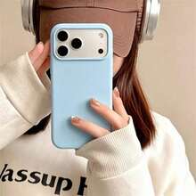 Compatible With IPhone 17E 17 Pro Max 16 15 14 13 12 Mini 11, Shockproof Liquid Silicone Protective Phone Case With Soft Scratch Resistant Ultra-Fine Fiber Lining, For Iphone 8 Plus 7 6s Soft Cover - New Sky Blue - View 4