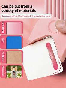 1pc R4 Corner Rounder Paper Cutter, Portable Paper Trimmer For Cards, Photos, DIY Crafts, Can Cut Straight And Rounded Corners, Suitable For Paper, Photos, Cards, School Supplies, Christmas Gifts, Stationery - Multicolor - View 7