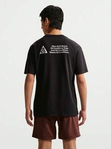 Nike 男款 AS M ACG DF TEE LSE MBR LT 短袖針織無領T恤 TIR6986-010 - 黑色 - 查看 2