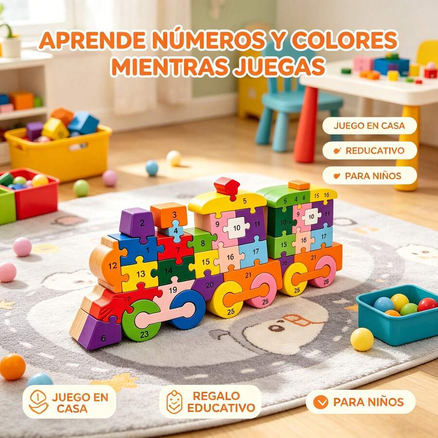 Kids Alphabet & Number Blocks - 1 - View 1