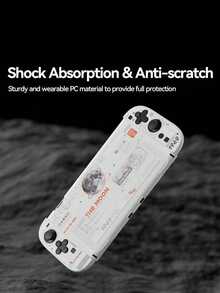 GeekShare Moon Series Moonlight White Hard Shell Protective Case, Compatible With Switch 2 (2025 Model) - View 4