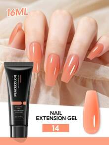PEACECOLOR 16ml Poly Nail Extension Gel, UV LED Cured Quick Building Builder Gel For Nail Extension & Manicure, Multiple Colors Available, Hard Gel For Beginner Home DIY & Professional Salon Nail Art - Multicolor - View 17