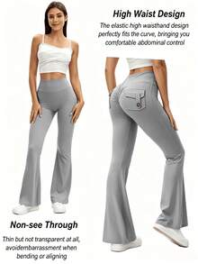 3PCS  Womens Fashion Casual Minimalist Butt-Lifting Peach Shaping Elegant Streetwear Retro Slimming Cute Youthful Campus Classic Leg-Lengthening Set - 3Pcs 3colors-1 - 查看 3