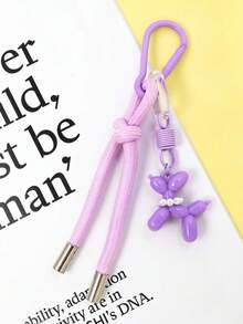 Kawaii Bubble Dog Lanyard Keychain Resin Pendant Charm For Bag Purse Phone Strap Cute Gift For Best Friend - Multicolor - View 6