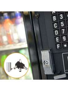 4pcs/Set Universal Vending Machine Security Lock Set - Multi-Purpose Same Key System, Suitable For Soda, Snack And Candy Machines - Durable Tubular Key Slot Design, Easy To Install - Multicolor - View 7