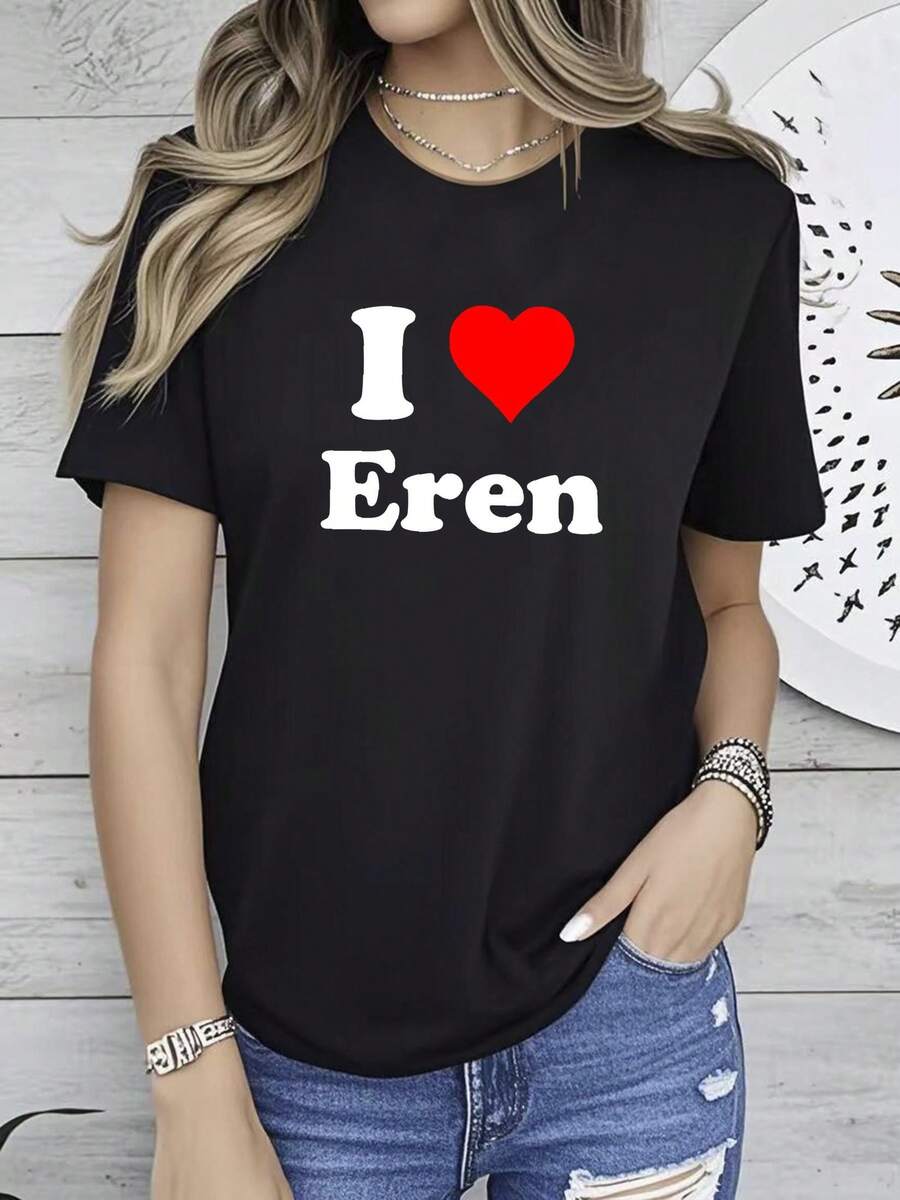 Women T-Shirts - 黑色 - 查看 1