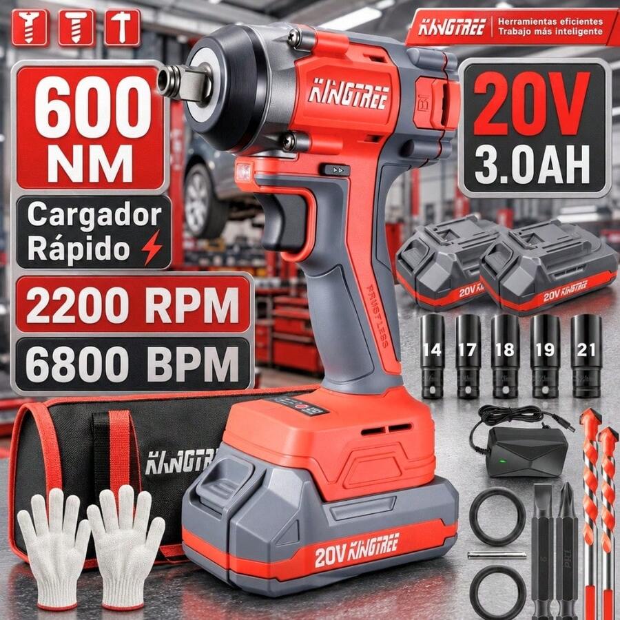 Electric Wrenches - Orange - View 1