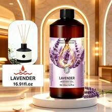 500ml Fragrance Essential Oil Refill, Suitable For Aroma Diffusers And Humidifiers, Home Air Freshener Refill Pack, Suitable For Bedroom, Living Room, Bathroom And Commercial Spaces, Stylish Bottle Design, Multiple Fragrance Options - 500ml Amber Glass Bottle Essential Oil - View 22
