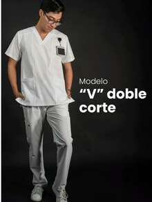 Men Lab Coats - Beyaz - Görünüm 1