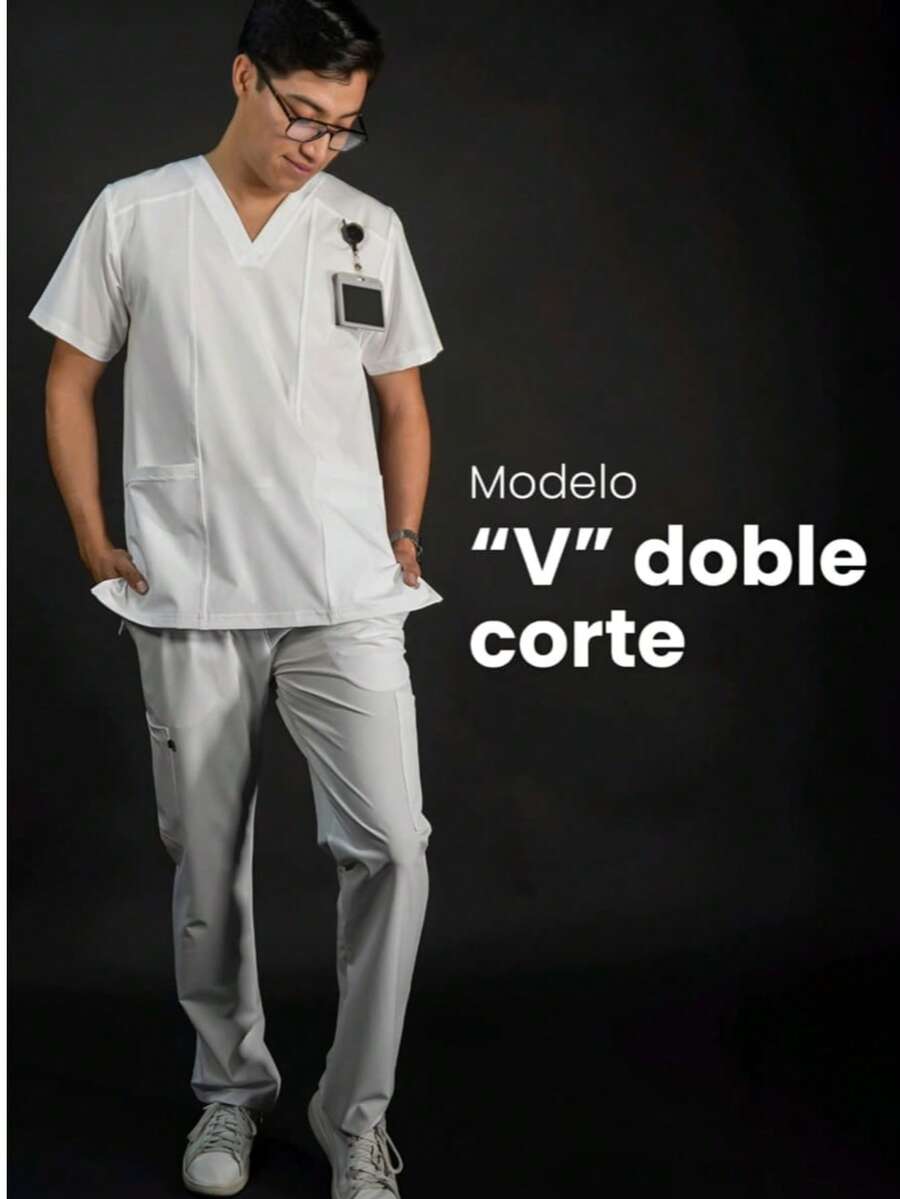 Men Lab Coats - Beyaz - Görünüm 1