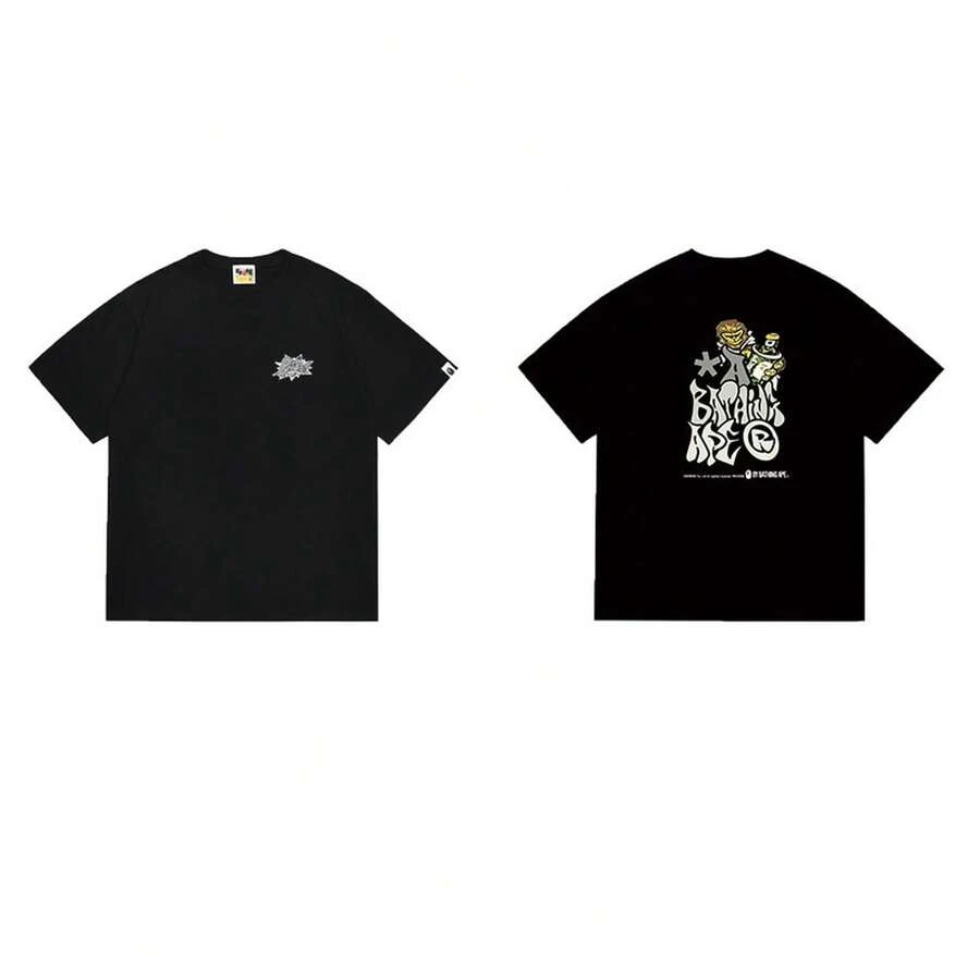 Women T-Shirts - 1302黑色 - 查看 1