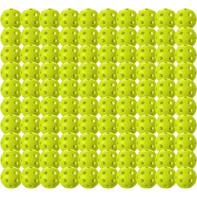 Franklin Sports X-26 Pelotas de Pickleball para Interiores - Paquete de 3, Paquete de 12 y Paquete de 100 a Granel - Pelotas de Pickleball Aprobadas por USAPA para Torneos - Variante de Múltiples Colores 1