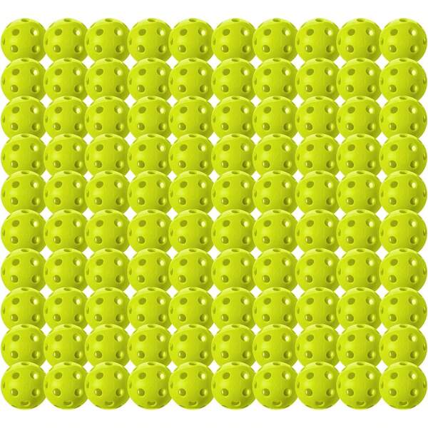 Franklin Sports X-26 Indoor Pickleballs - 3 Pack, 12 Pack & 100 Pack Bulk - USAPA Approved Tournament Pickleballs - Multiple Colors Variant 1