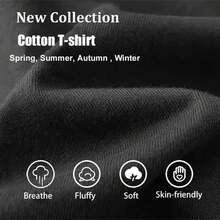Men Outdoor Tees & Tanks - 黑色 - 查看 5
