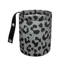 Cesto de Armazenamento para Carro, Bolsa de Armazenamento Pendurada de Tecido, Floral Vintage, Design de Fecho de Pressão Pendurado, Cesto de Armazenamento de Mesa, Pode Ser Usado Como Pequena Lixeira, Lixeira de Carro, Uso Diário - Multicolorido - Visão 8