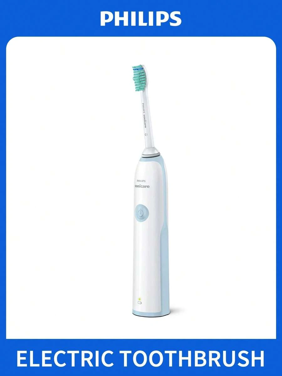 PHILIPS Sonicare HX3215/08 電動牙刷 可充電式音波牙刷 14天電池續航力 成人適用 男士女士家庭禮物 生日聖誕禮品 - 白色 - 查看 1