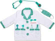 Melissa & Doug Doctor Role Play Costume Set, Pretend Play Dress Up Set (8 Pieces), Includes Stethoscope, Coat And Accessories, Suitable For Children 3 Years And Up - Doctor Costume - View 10