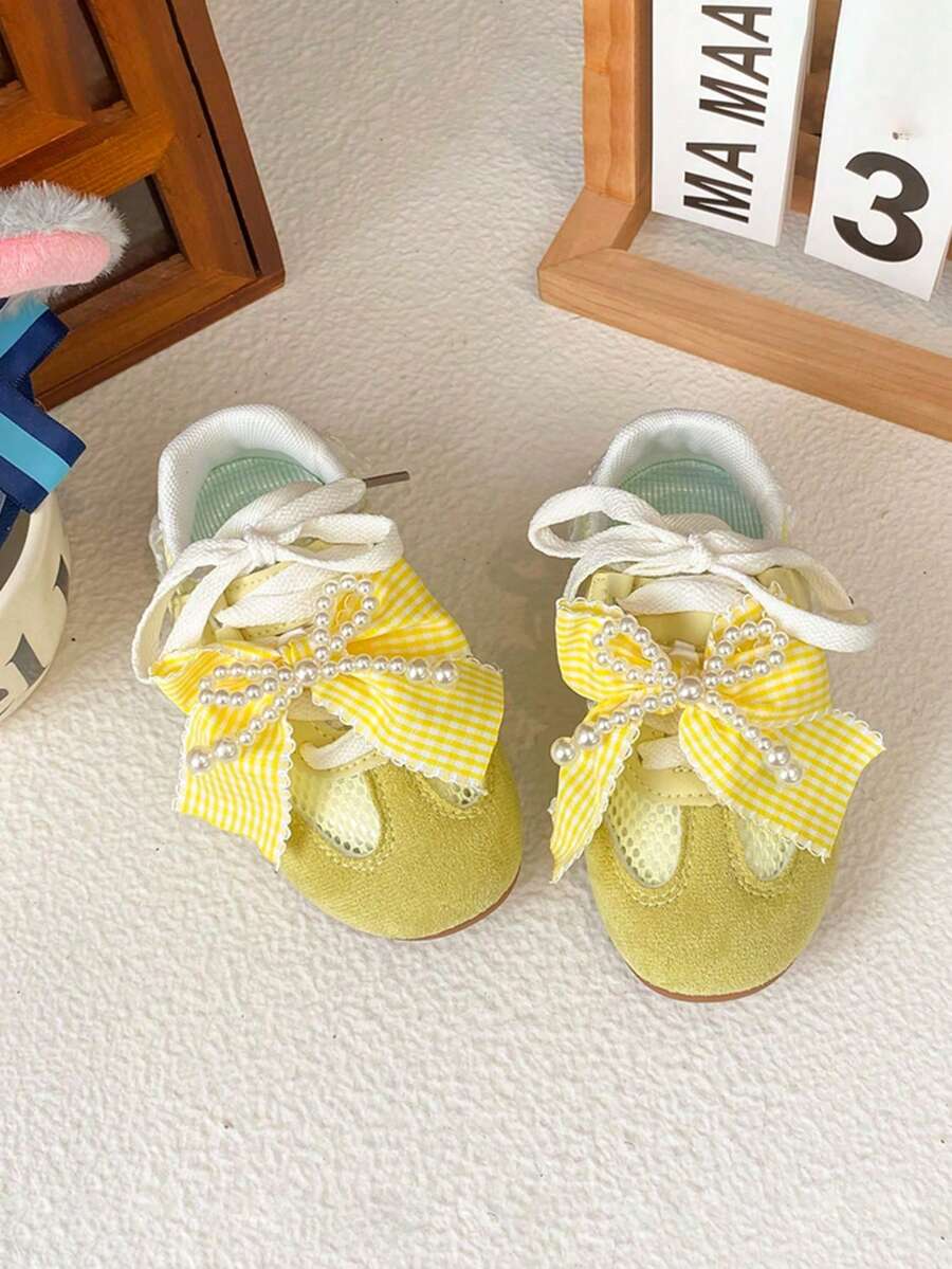 1 Pair Girls' Athletic Shoes, Soft & Shock-Absorbing, Quick-Drying ...