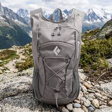 Ransel Ringan Black Diamond 18L untuk Aktivitas Luar Ruangan, Lari, Mendaki Gunung, dan Hiking - Tas Off-Road - Grey - View 7